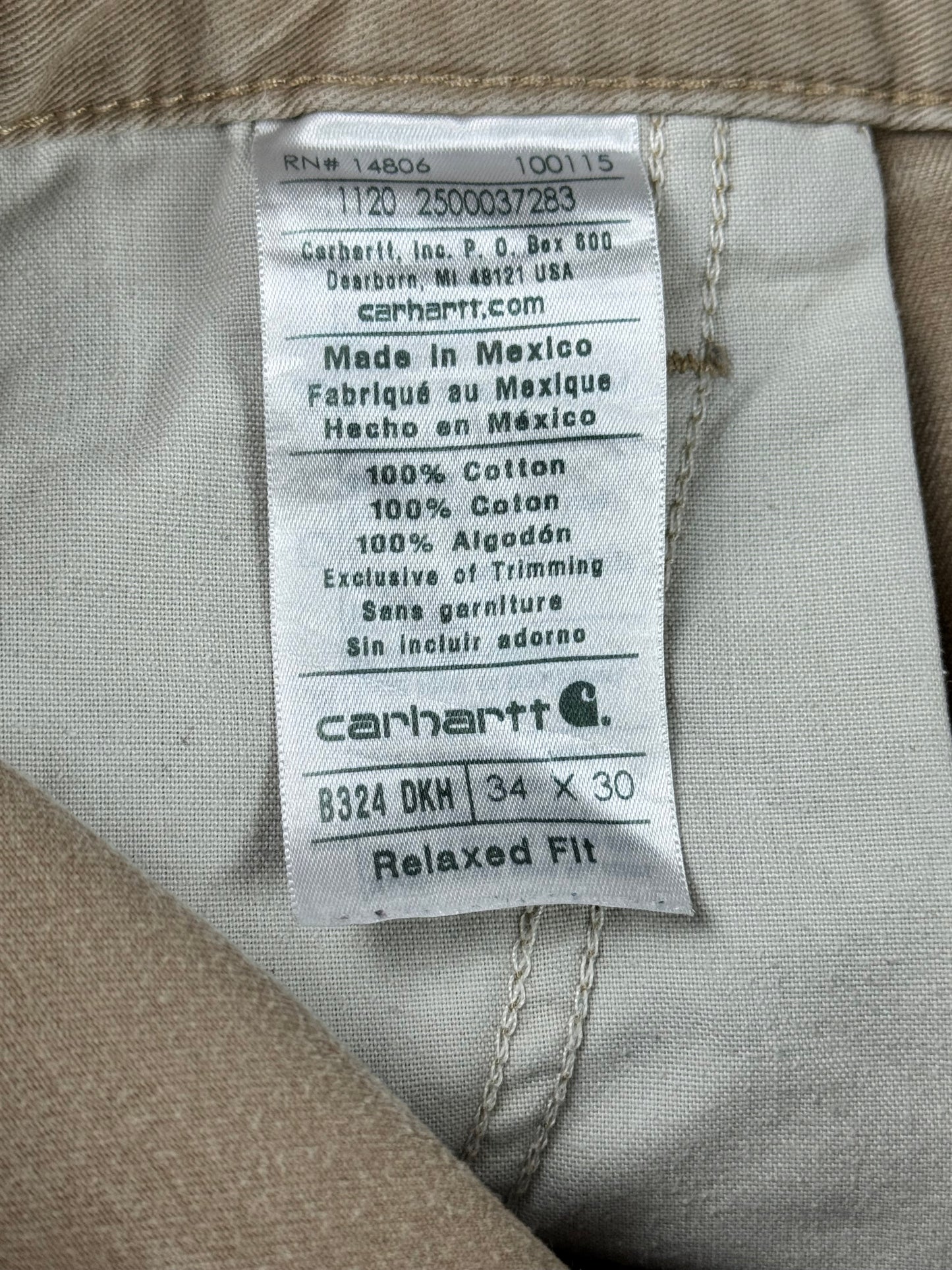 Carhartt Pantalon Single Knee Carpenter Workwear (FR44)