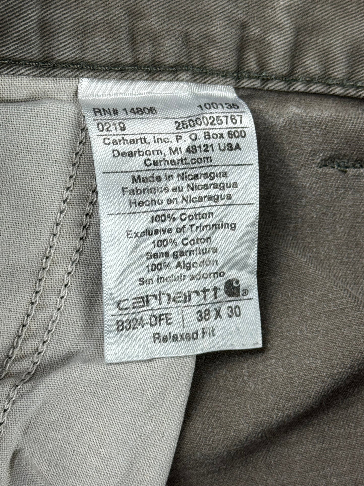 Carhartt Pantalon Single Knee Carpenter Workwear (FR48)