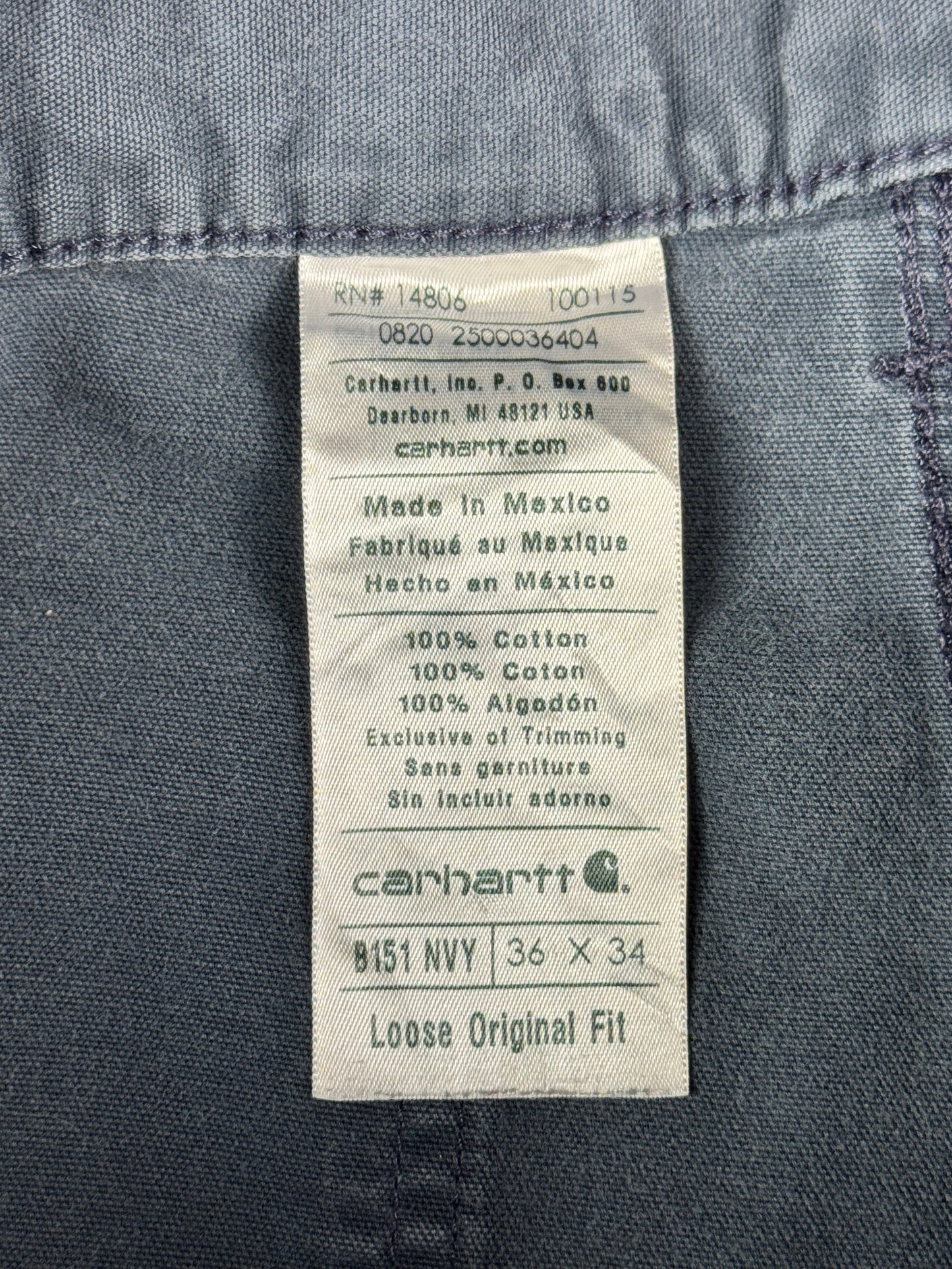 Carhartt Pantalon Carpenter Workwear (FR46)