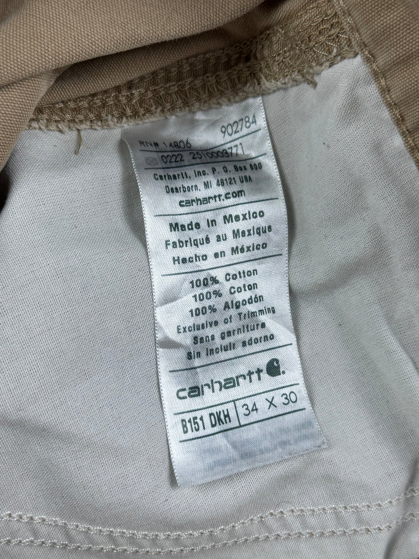 Carhartt Pantalon Carpenter Workwear (FR44)