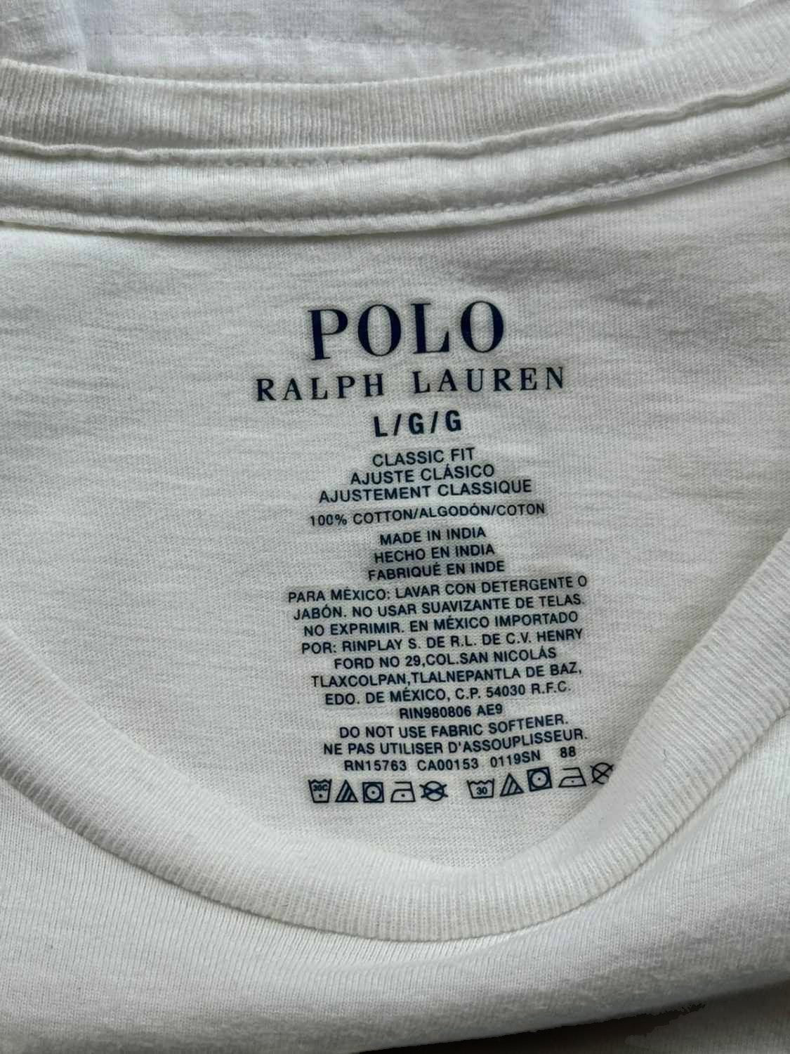 Ralph Lauren T-shirt (L) Ralph Lauren