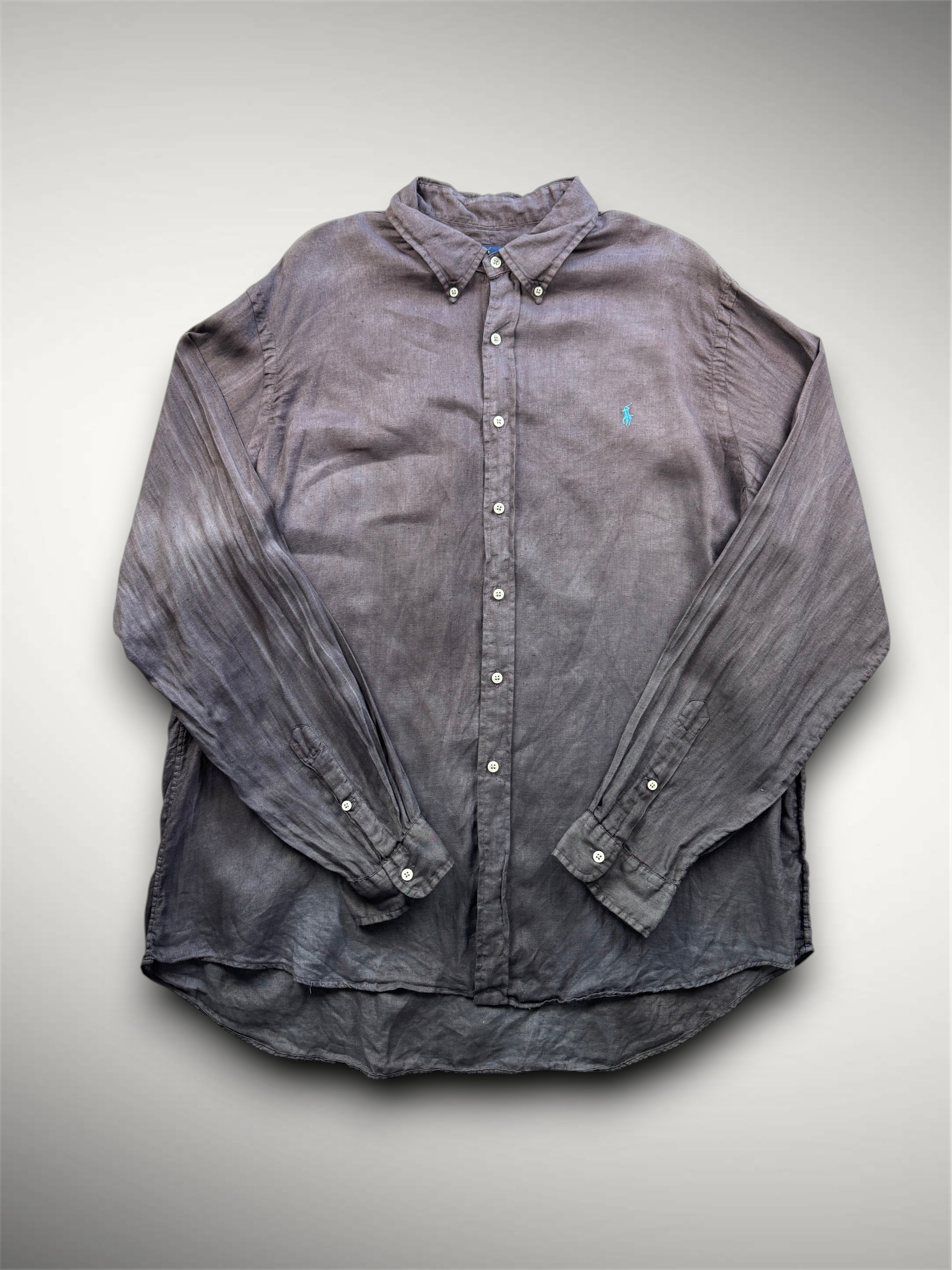 Ralph Lauren Chemise en lin manches longues (XXL)