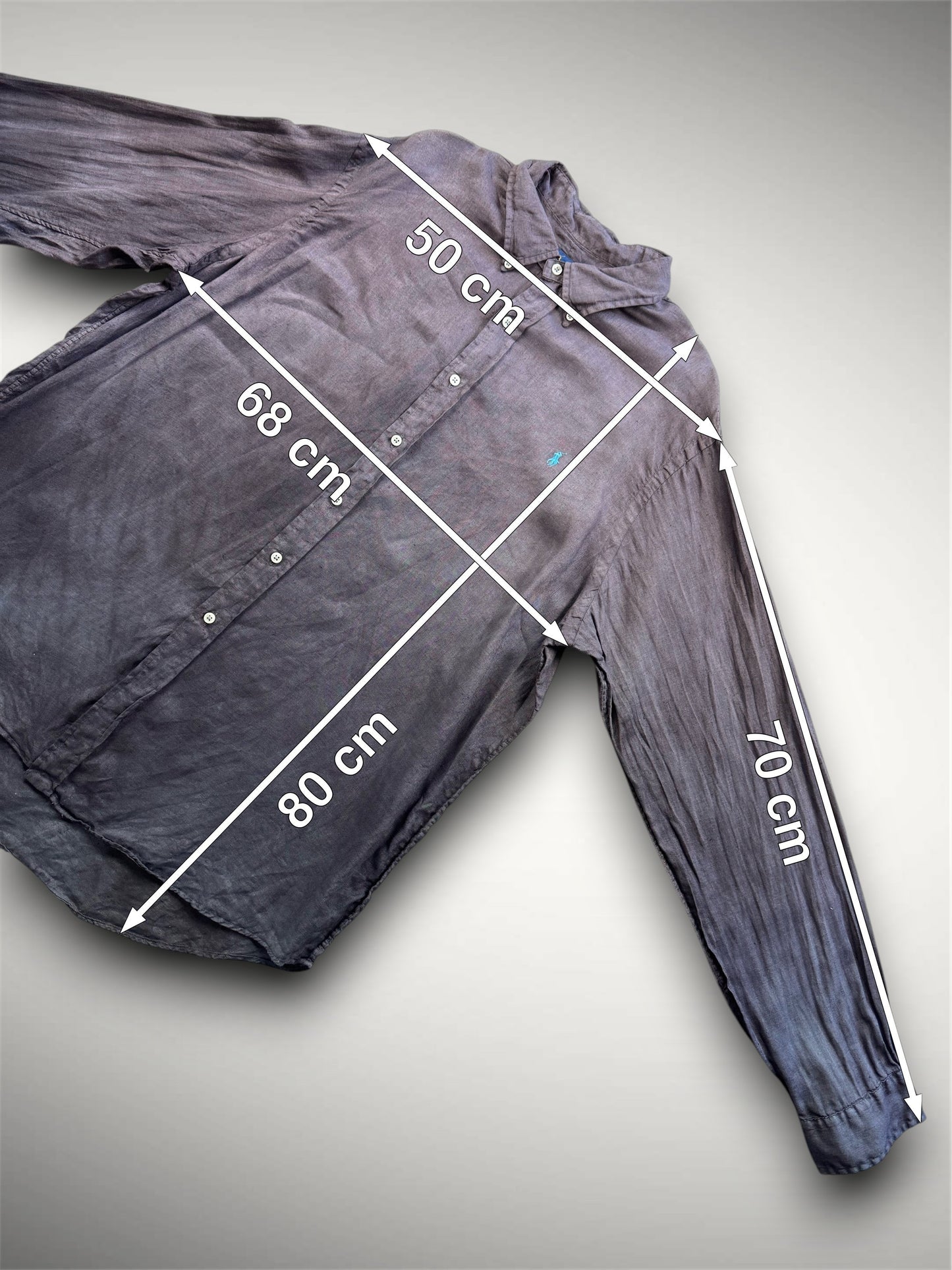 Ralph Lauren Chemise en lin manches longues (XXL)