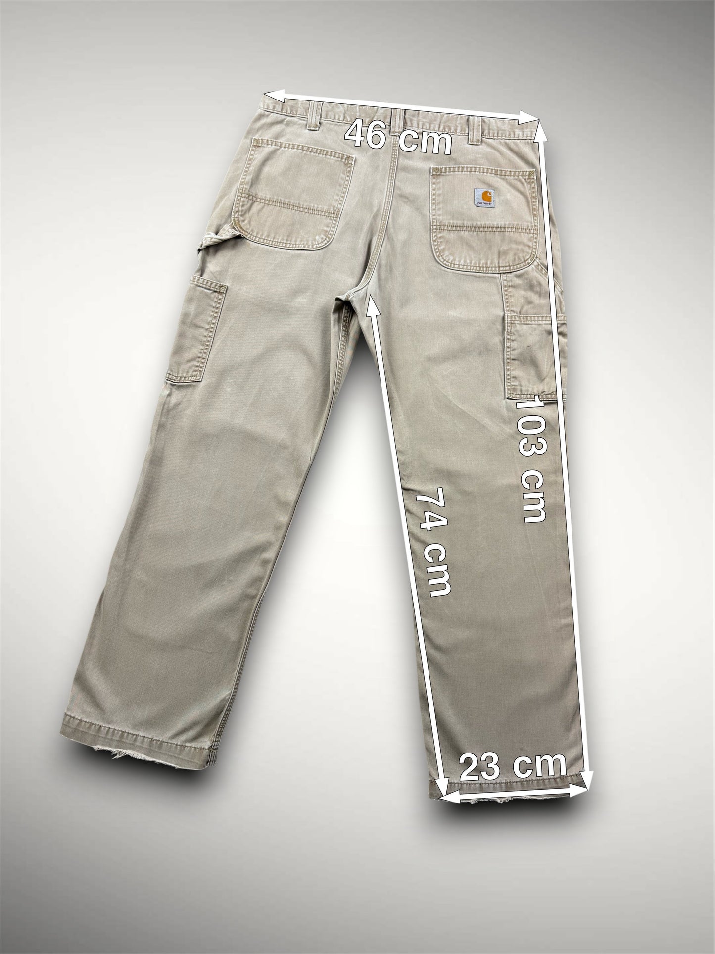 Carhartt Pantalon Single Knee Carpenter Workwear (FR46)