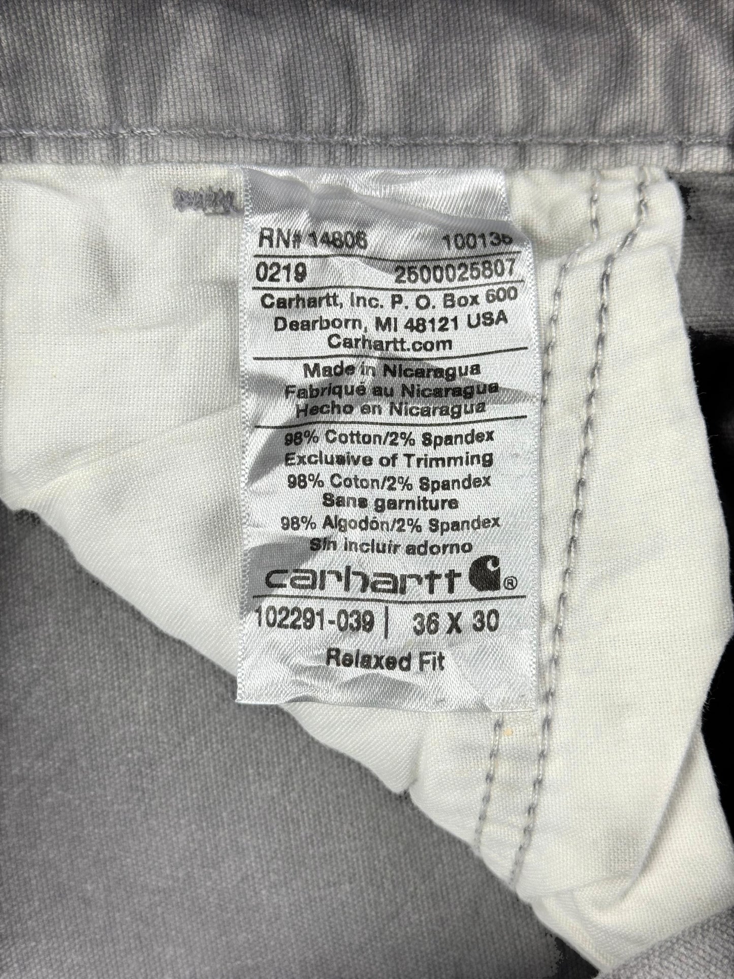 Carhartt Pantalon Carpenter Workwear (FR46)