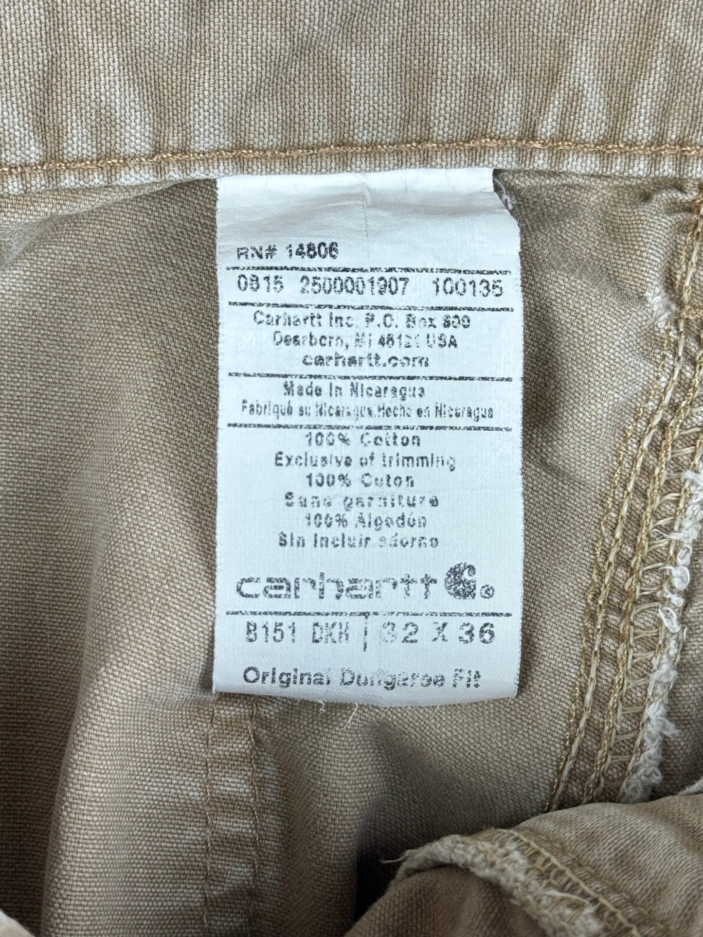 Carhartt Pantalon Carpenter Workwear (FR42)