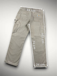 Carhartt Pantalon Single Knee Carpenter Workwear (FR44)